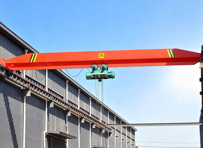 single girder crane