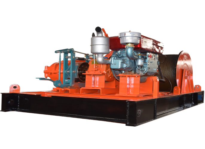 heavy duty winch machine
