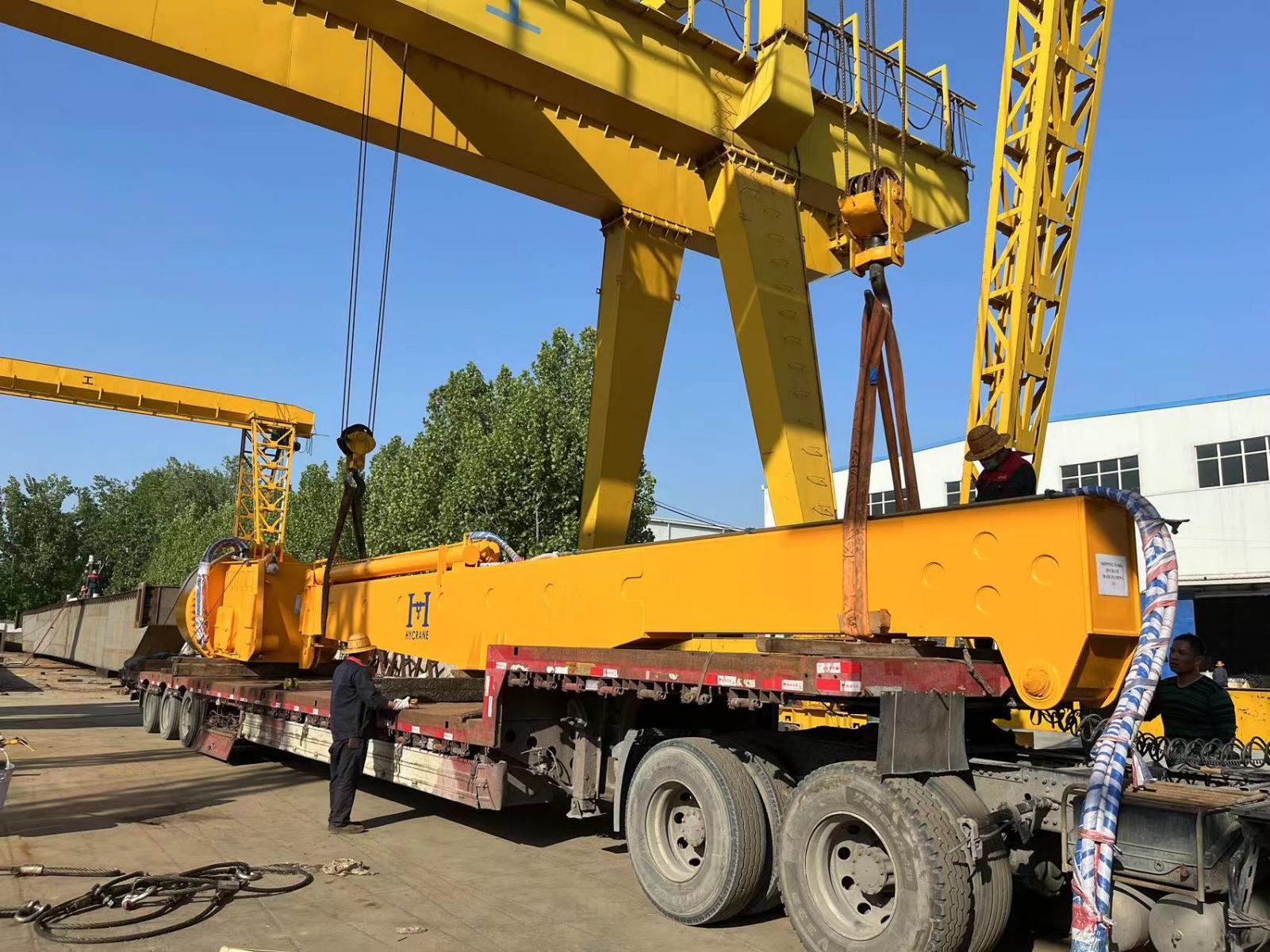 second order of hydraulic deck crane in kuwait 1