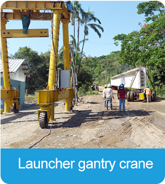 launcher gantry crane