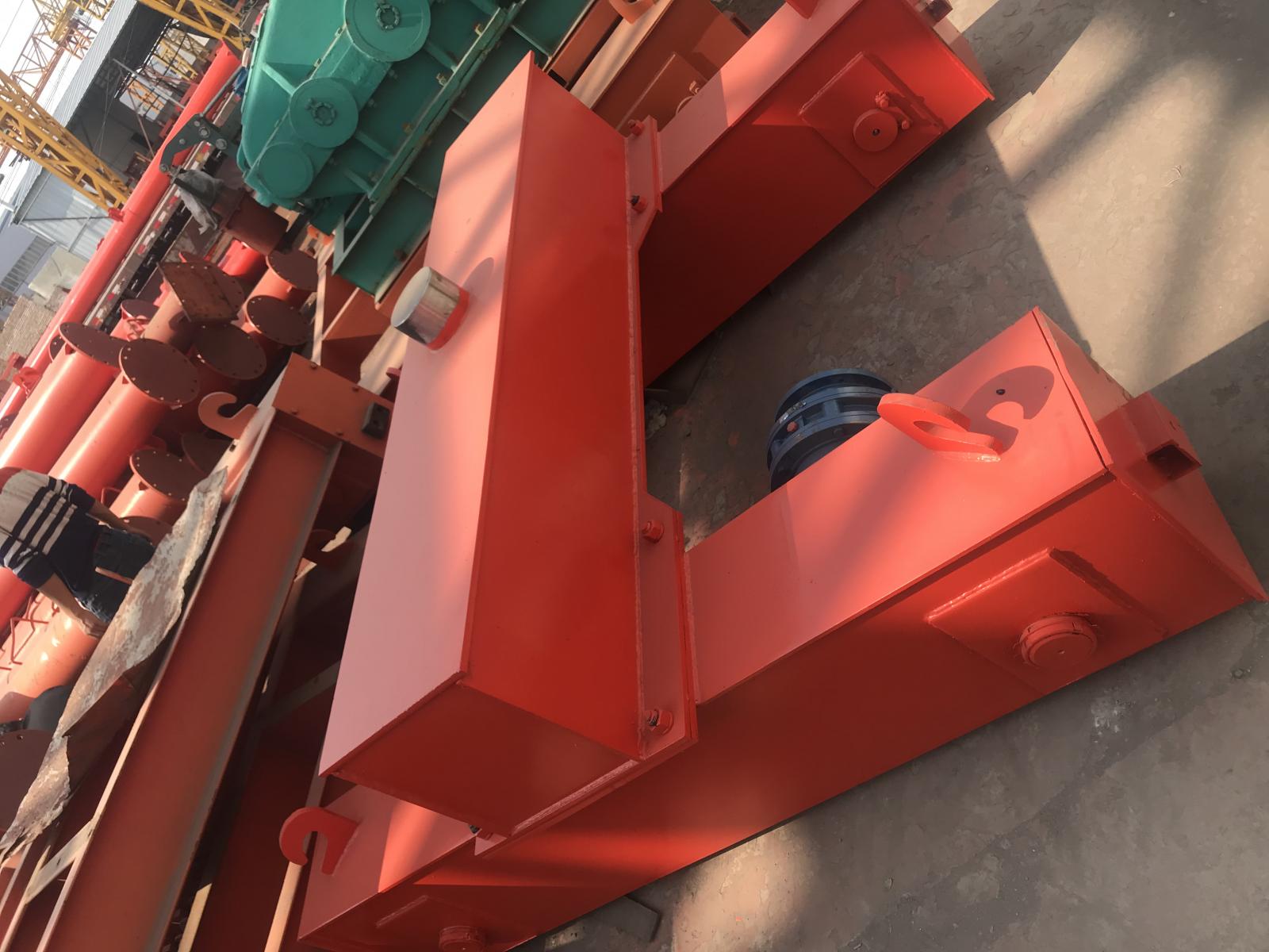 Indonesia Winch trolleys for 150t launcher girder crane