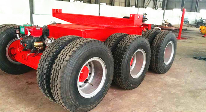 Tyre wheel girder transpotation