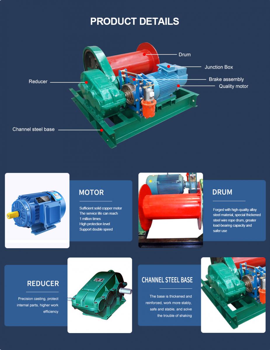 electric winch parts